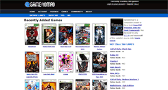 Desktop Screenshot of gamenomad.wjgilmore.com